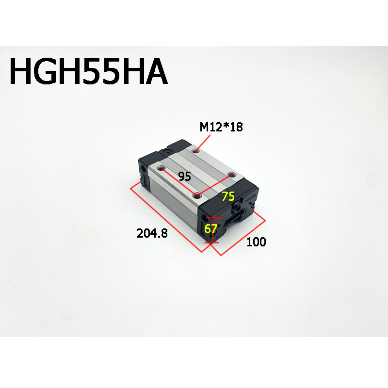Square HGH15HA-HGH65HA Linear Guide