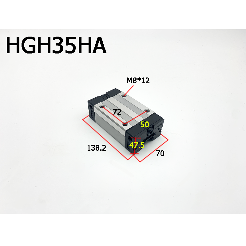 Square HGH15HA-HGH65HA Linear Guide