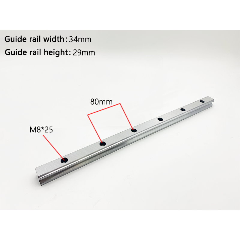 Lengthened HGW15-HGW65CC Linear Guide Slider