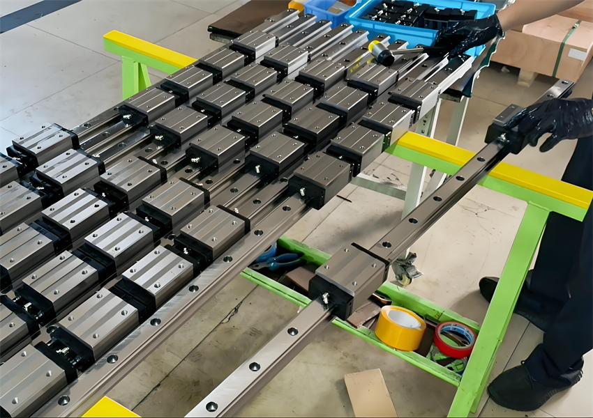Quality Assurance of linear bearing guide 